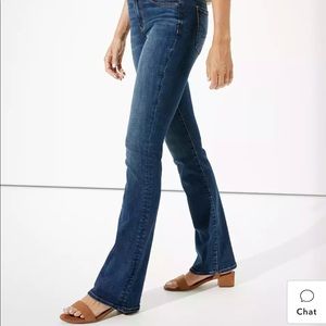 American Eagle High Rise Skinny Kick Jeans